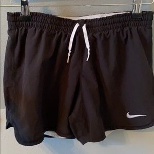 Nike Dri-Fit warm up shorts with built in shorts      #137